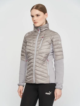 Куртка демисезонная короткая женская Jack Wolfskin Nebelhorn Down Hybrid W 1207081-2174 XS Серая (4064993519334)