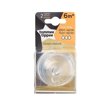 Соски для пляшечки Tommee Tippee 6м (42112441)