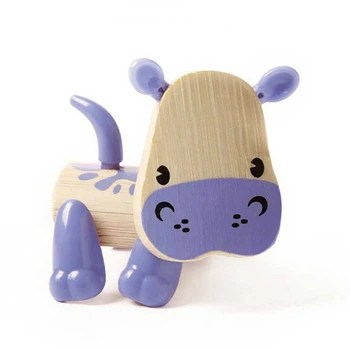 Дерев'яна іграшка Hape Hippo (E5537)