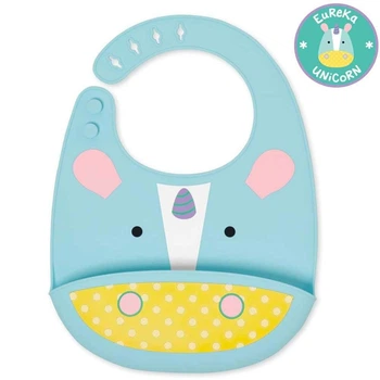 Слинявчик силіконовий Skip Hop Єдиноріг (232204) (879674013155)