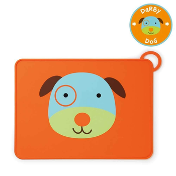 Силіконова підставка під тарілки Skip Hop Собачка (252055) (879674020504)