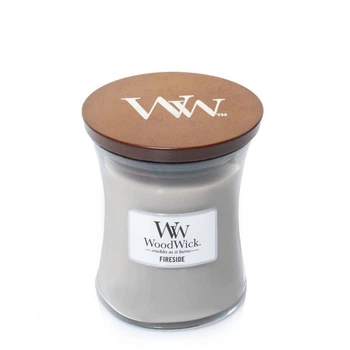 Ароматическая свеча с ароматом потрескивающего древесного огня Woodwick Fireside (275 г)
