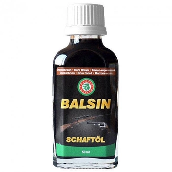 Масло Ballistol Balsin для догляду за деревом 50мл Темно-коричневе (00-00003526)