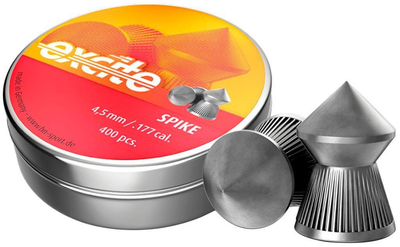 Кулі H&N Excite Spike пневматичні 4,5 мм 0.56г 400шт (00-00006364)