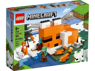 Конструктор LEGO Minecraft Нора Лисы 193 детали (21178)