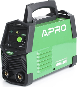 Сварочный инверторный аппарат Apro 20-260 А 1.6-4 мм горячий старт антизалипание ArcForce (000076566)