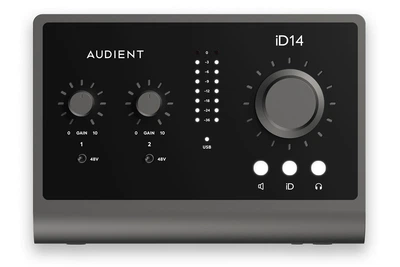 Студійний аудіоінтерфейс Audient iD14 MKII Чорний 24 біт (231103)