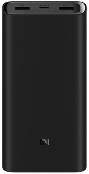 Xiaomi Mi 50W Power Bank 3 20000 mAh 1x USB-C, 2x USB-A (PB200SZM, PB2050SZM) Black