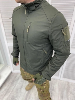 Тактична тепла зимова військова куртка Combat, Камуфляж: Олива, Розмір: M