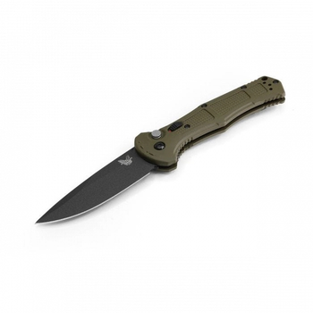 Нож складной карманный замок Push Button Automatic Benchmade 9070BK-1 Claymore Auto, 192 мм