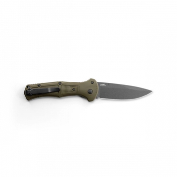 Нож складной карманный замок Push Button Automatic Benchmade 9070BK-1 Claymore Auto, 192 мм