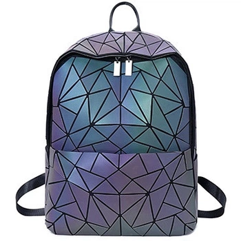 Женский городской рюкзак Бао Бао, Bao Bao Issey Miyake Tavita Хамелеон Ромбы (3207-1)