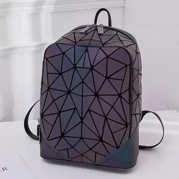 Женский рюкзак – Бао Бао блестящая Амина, Bao Bao Issey Miyake Хамелеон (3053-4)