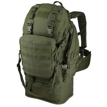 Рюкзак Camo Overload 60L olive green зеленый