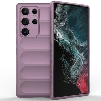 Силиконовый (TPU) чехол Deexe Terra Case для Samsung Galaxy S23 Ultra - Light Purple