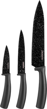 Набор ножей Ardesto Black Mars 3 предмета (AR2103BB)