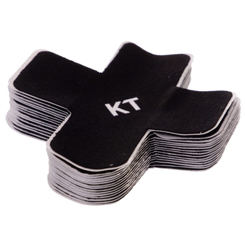 Кинезио тейп пластырь для тейпирования спины ног тела 10 х 10 см Kinesio tape 15 шт KT TAPE (XSTRIP)
