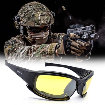 Многофункциональные Тактические очки с поляризованными линзами DAISY C2 4 шт. линз/комплект [HHH805033]