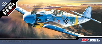 Збірна модель MESSERSCHMITT Bf 109G-14 масштаб 1:72 Academy (12454)