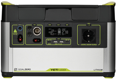 Зарядная станция Goal Zero Yeti 1000X / 1500 Вт / 1030 Вт⋅ч / Li-ion NMC (YETI 1000X 36210)