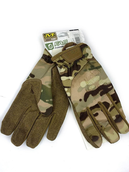 Перчатки военные тактические Mechanix Fastfit вудленд, размер XL