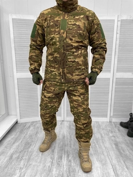 Тактична зимова військова форма Season -35 (Куртка + Штани) Мультикам Розмір L