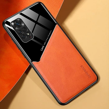 Комбинированный чехол Generous Xiaomi Redmi Note 11S Orange (29926-2C)