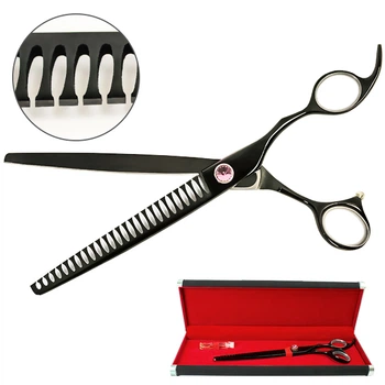 Филировочные шанкерные ножницы для стрижки собак Davis Majutsu Titanium Thinning (S.MT8THI)