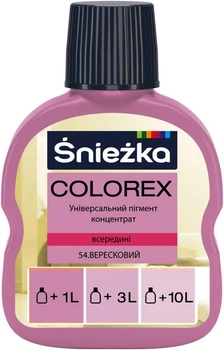 Краситель Sniezka COLOREX №54 (вересковый) пигментный концентрат 100мл
