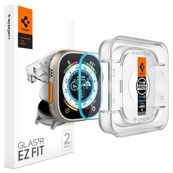 Захисне скло Spigen Glas.tR EZ Fit 2-Pack до Apple Watch Ultra 1/2/3/4 49mm (AGL05556)