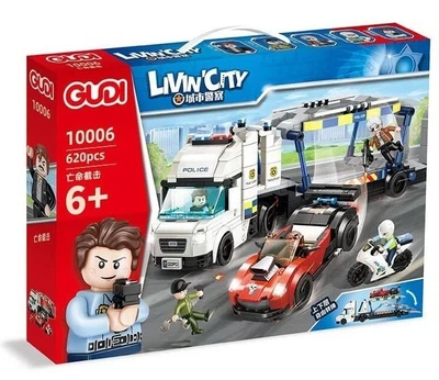 Конструктор 10006 (620) Деталей "Livin City Police"