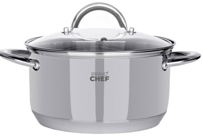 Кастрюля Bravo Chef 18 см 2.6 л с крышкой (BC-2001-18)