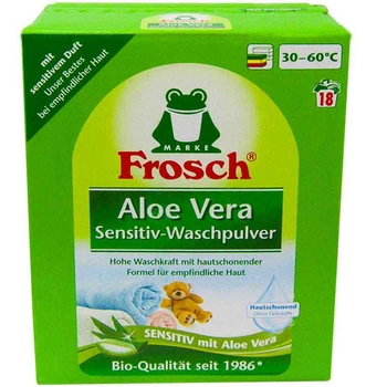 Стиральный порошок с алоэ вера Frosch, 1.35 кг.
