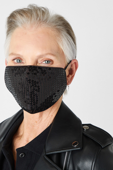 Жіноча чорна захисна маска Accessorize OS 187068