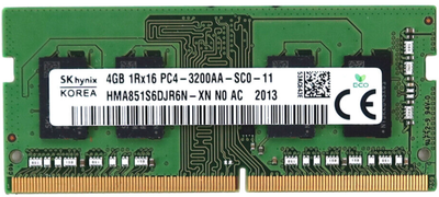 Пам'ять Hynix 4 GB SO-DIMM DDR4 3200 MHz (HMA851S6DJR6N-XN)