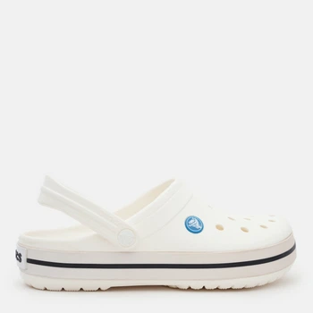 Жіночі крокси Crocs Jibbitz Crocband Clog 11016-100 36-37 (M4/W6) 22 см White (883503477339_883503475922_8835034760116)
