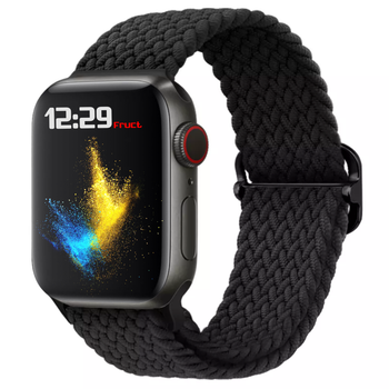 Нейлоновий ремінець Fruct Nylon Buckles Band для Apple Watch 38/40/41/42 mm Black