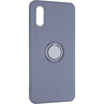 Чехол Fiji Holder Ring для Samsung Galaxy A02 (A022) бампер накладка с подставкой Navy