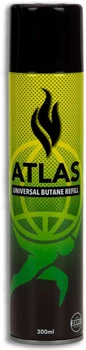 Баллон газовый Atlas Universal Butane Refill без примесей 300 мл (AT-300)