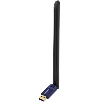 Дводіапазонний 2.4 / 5 Ггц Wi-Fi адаптер Comfast CF-759BF з антеною 6 dBi 650 Mbps