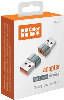 Адаптер переходник Colorway Type-C to USB-A (CW-AD-CA)