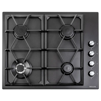 Варочная поверхность газовая WEILOR GM W 634 BL