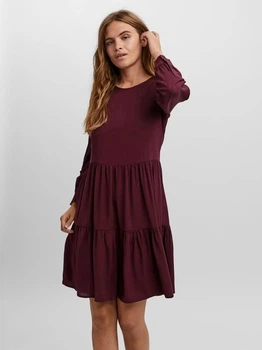 Платье Vero Moda 10233192 XL (98418XL) Бордовый