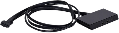 Додатковий USB-хаб для корпусів Lian Li O11D Evo Additional Io Kit Black (G89.O11DE-3X.00)