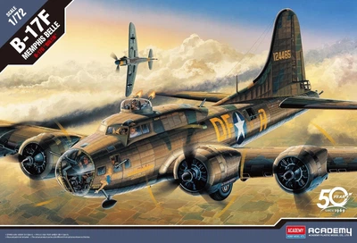 Збірна модель B-17F MEMPHIS BELLE масштаб 1:72 Academy (12495)