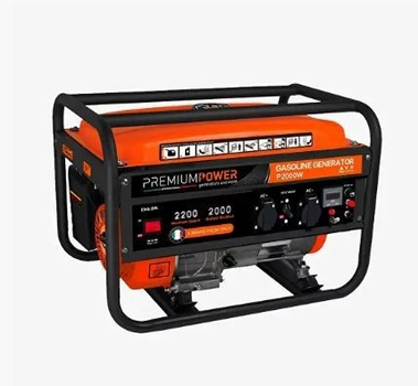 Генератор бензиновий Premium Power P2000W (2/2,2 кВт, однофазний)