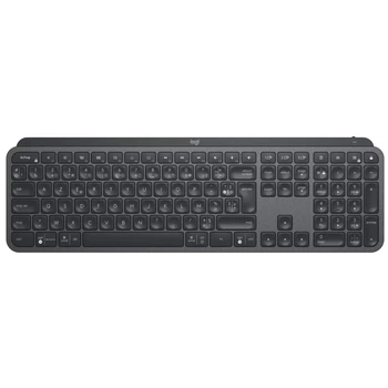 Клавіатура Logitech MX Keys Advanced Wireless Illuminated UA Graphite (920-009415)