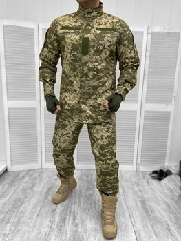 Тактична військова форма комплект ГОСТ Статутний ( Кітель + Штани ), Камуфляж: Піксель ЗСУ, Розмір: 50