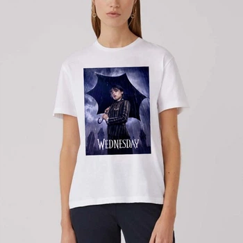 Футболка Fanbolka WEDNESDAY XXL Біла (081UNWH2XL)