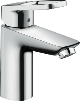 Смеситель для раковины HANSGROHE Logis Loop 100 71151000 с донным клапаном